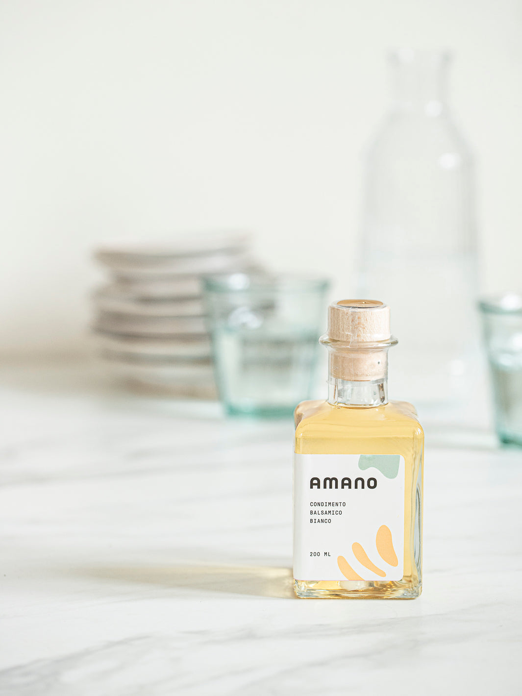 Condimento Balsamico Bianco 200ml - amano