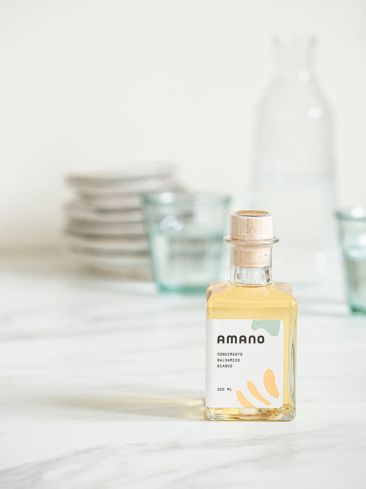 Condimento Balsamico Bianco 200ml - amano