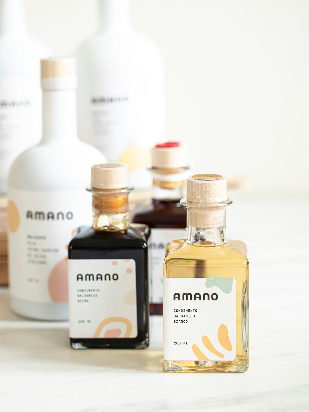 Condimento Balsamico Bianco 200ml - amano