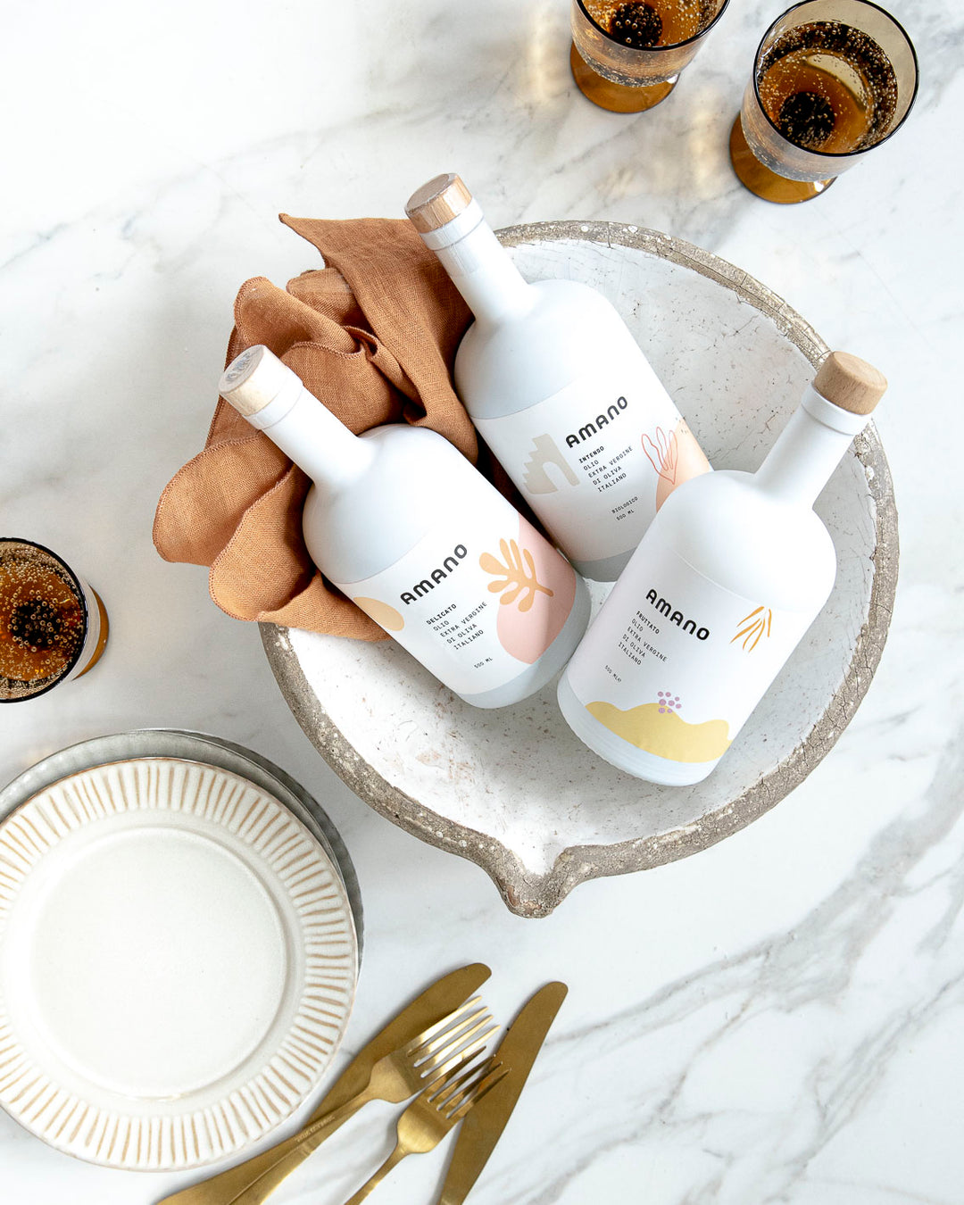 Olio di Oliva Delicato 500ml | mild & fruchtig - amano